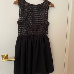 NEW American Apparel Dress with lace top, size 36
